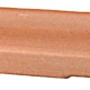 Rechteckiger, imprägnierter Balkonkasten-Untersetzer in Antik-Optik, 52 cm breit.