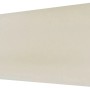 Weiße Hohlkehlleiste aus Kunststoff, 22x22 mm, Länge 2500 mm.