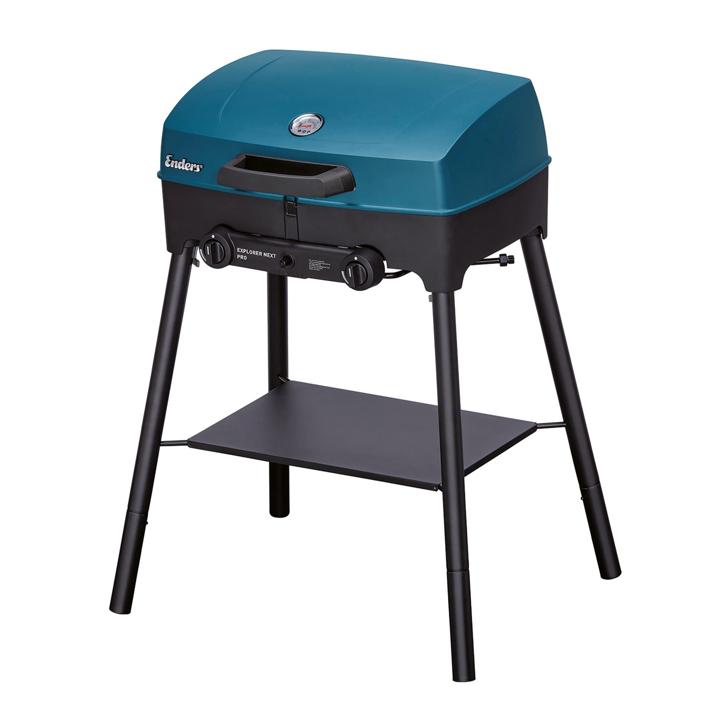 Enders Camping Gasgrill Explorer Next Pro 2 Brenner Blau-Schwarz günstig online kaufen