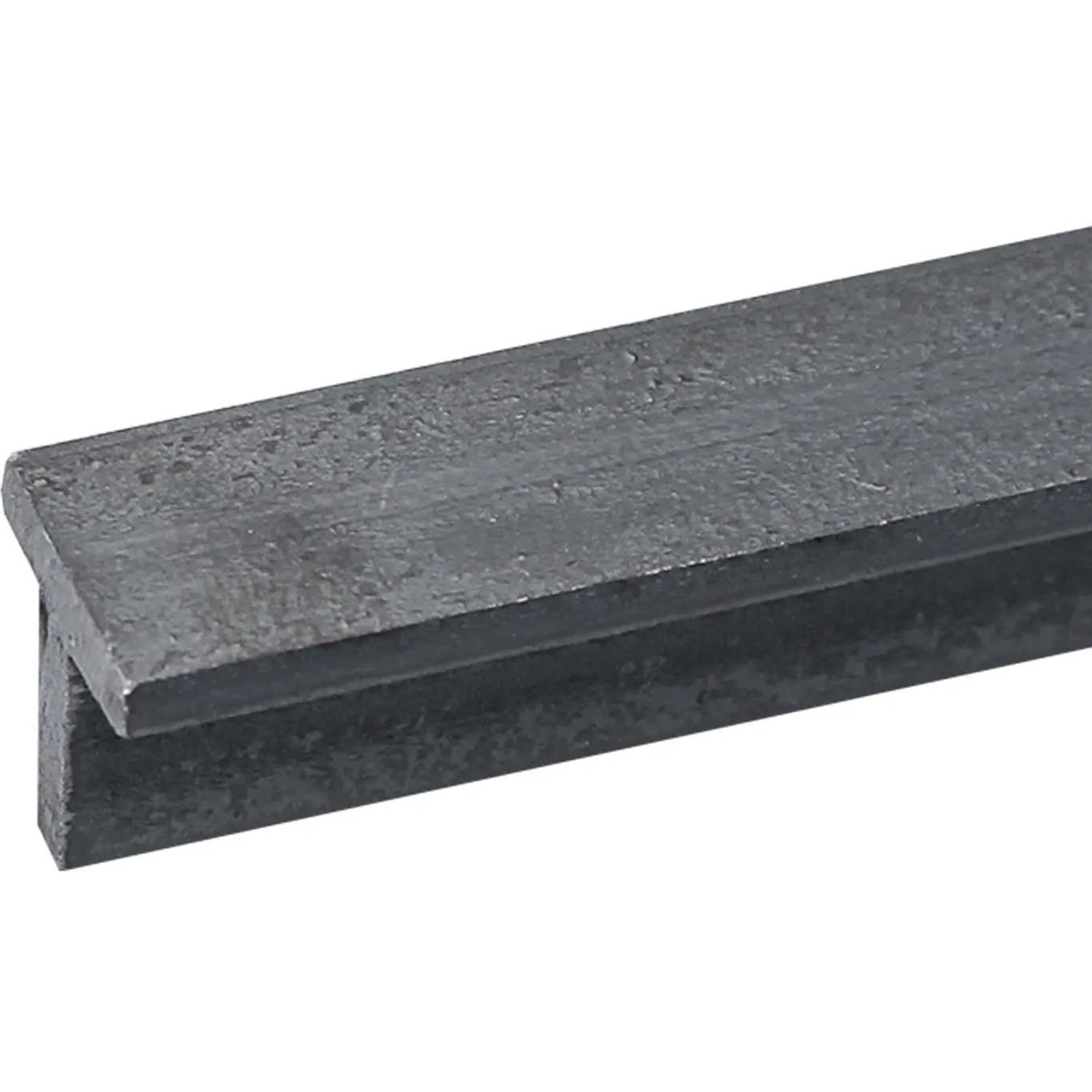 Arcansas T-Profil Stahl, 20x20x1000 mm, für Befestigungen und Rahmenkonstruktionen.