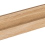 Wandregal Sonoma Eiche, 40x15cm, Holznachbildung für moderne Wandgestaltung.