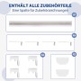 Zubehör für Sekey Wabenplissee, Verdunkelungsplissee ohne Bohren, beige, 40x130cm