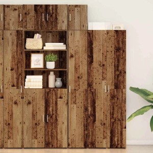 vidaXL Wandschrank Altholz 30 x 42,5 x 40 cm Holzwerkstoff 869147