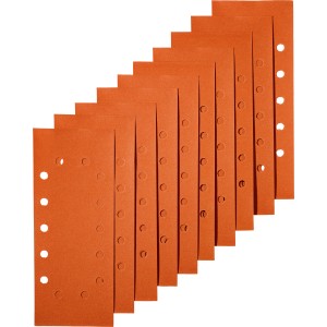 LUX Schleifstreifen Classic, 10 Stk., K180, 115x280mm, gelocht für Schwingschleifer.