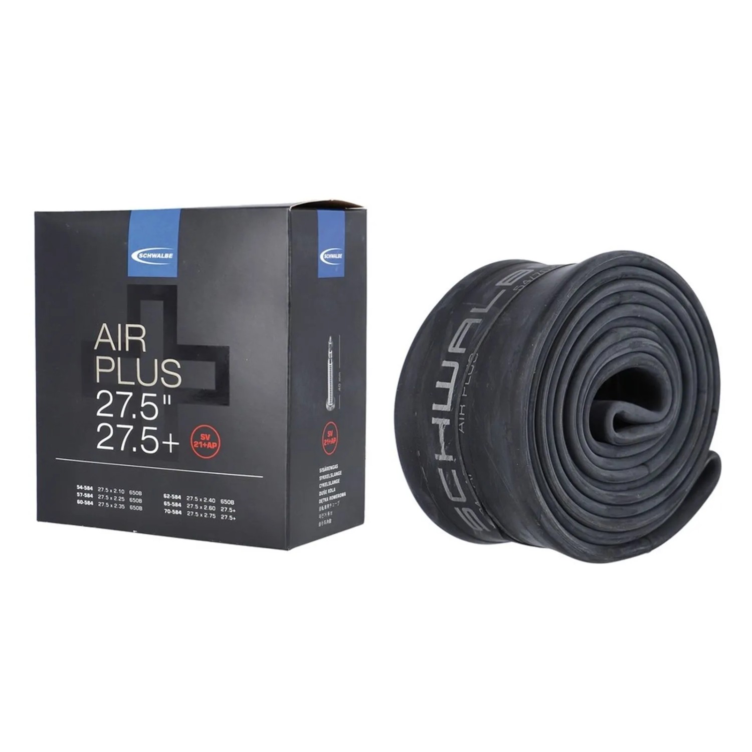 Schwalbe Schlauch SV 21+AP Air Plus 27.5/27.5+ 54/70-584 SV 40mm