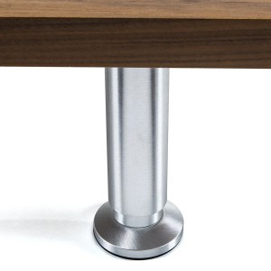 SOTECH Möbelfuß ALPHA Alu Gebürstet Höhe 80 mm