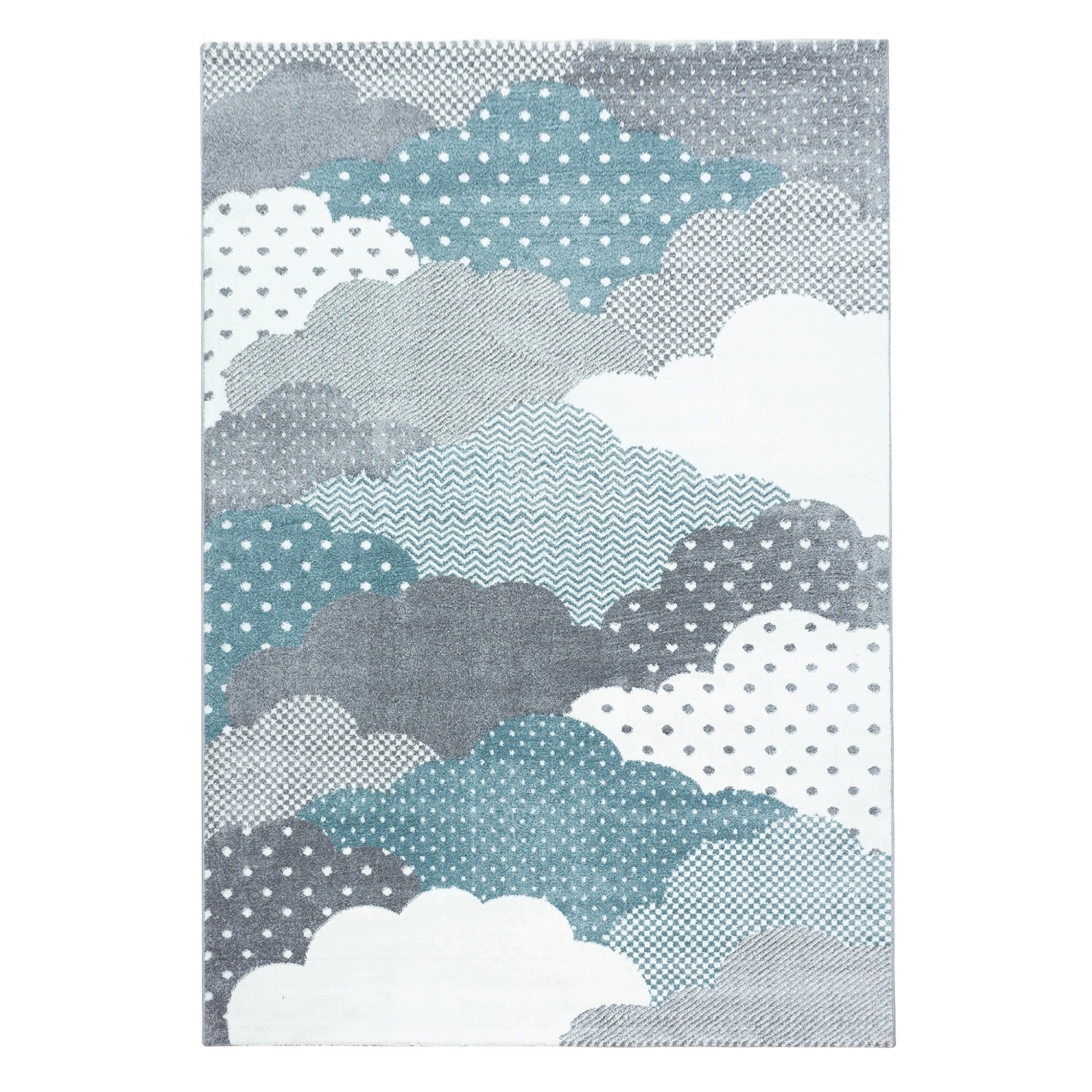 Ayyildiz Kinderteppich Bambi 820 Blau 160 cm x 230 cm günstig online kaufen