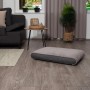 Petzzz Hundebett Rocky, 81x118 cm, beige/dunkelgrau. Weiches Textil-Hundekissen für Komfort.