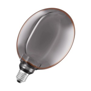 Osram LED-Lampe in Globeform G183, E27, dimmbar, 4 W, 1800 K, 23,2 cm x Ø 18,3 cm.