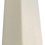 Weiße Kunststoff Winkelleiste, 20x20 mm, 2500 mm lang. Ideal als Abschlussleiste.