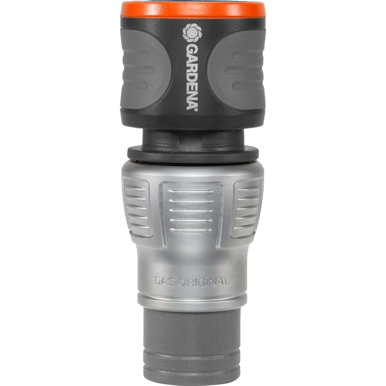 Gardena Premium Schlauchverbinder für 13 mm (1/2'') und 16 mm (5/8'') Schläuche.