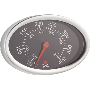 Jamestown Thermometer für Kombistation Dean, Edelstahl, bis 300°C.