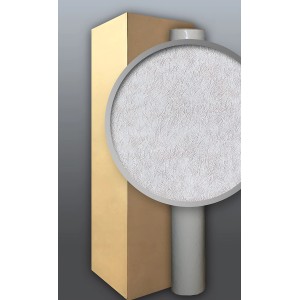 XXL Vliestapete, überstreichbar, Weiß, 5 Rollen (132,5 m²).