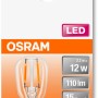 Osram LED-Lampe E14, 2,2W, T-Form, klar. Warmweißes Licht für stimmungsvolle Beleuchtung.