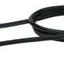 Schwarzes, schwenkbares High-Speed HDMI-Kabel mit Ethernet, 1,5 m Länge.