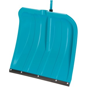 Gardena combisystem Schneeschieber KST 40 cm, aus blauem Kunststoff mit schwarzer Kante.