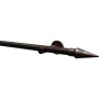 Gardinia Endstück Chicago Spitze, Bronze, für 20 mm Stangen. 2er-Pack für Stilgarnituren.