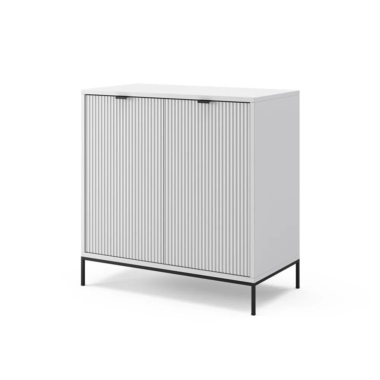 Vicco Kommode Eliza Weiß 42 x 81 mit 2 Türen Art Nr 49496