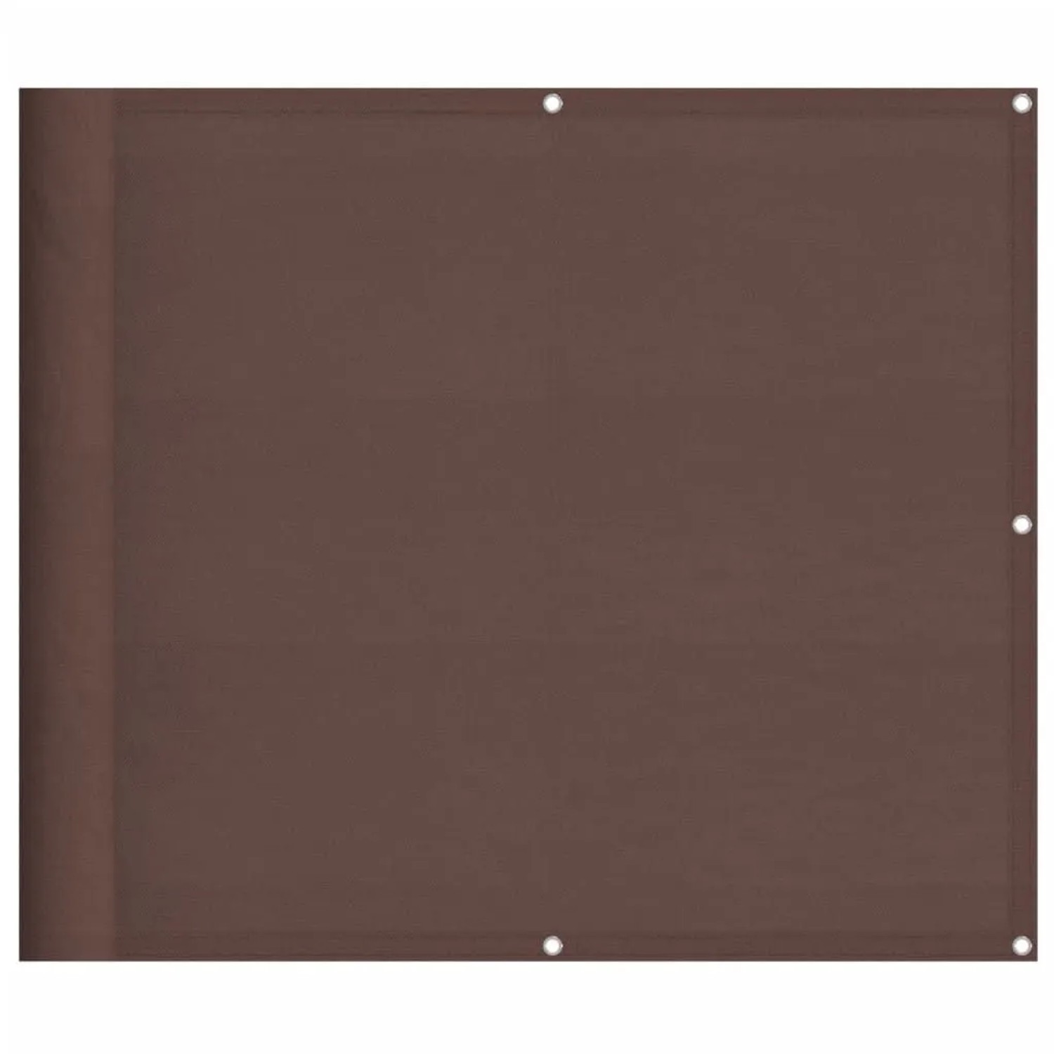 vidaXL Balkon-Sichtschutz Braun 90x1000 cm 100 % Polyester-Oxford 4000391 günstig online kaufen