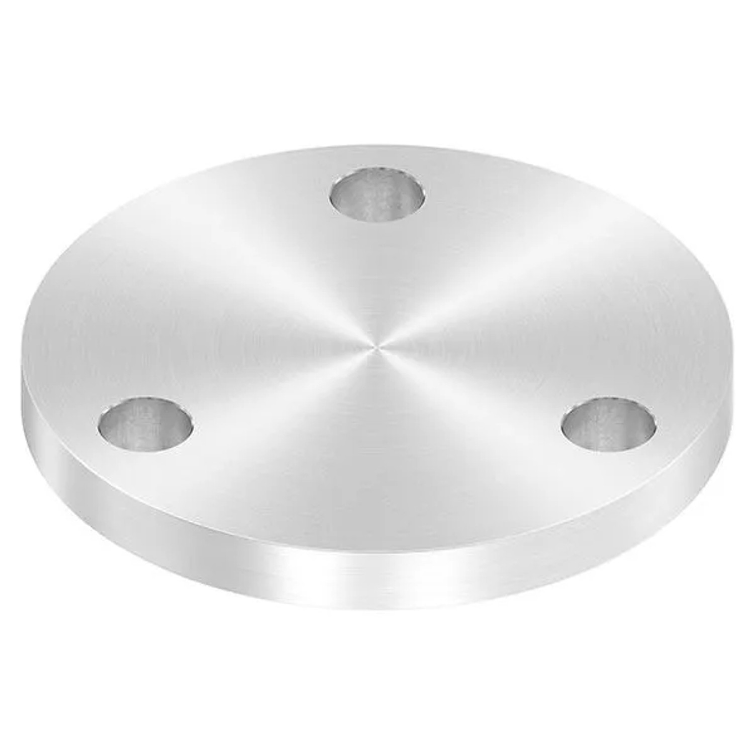 FeNau Ankerplatte Ø 100 X 10mm Mit Rundschliff V2A