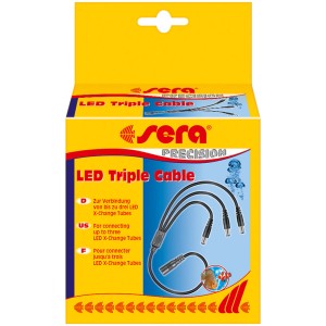 Sera Aquarium LED Triple Cable zur Verbindung von bis zu drei LED X-Change Tubes.