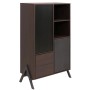 MCW Hochschrank O40 MDF Metall Melamin 138x79x40cm Walnuss-Optik_10