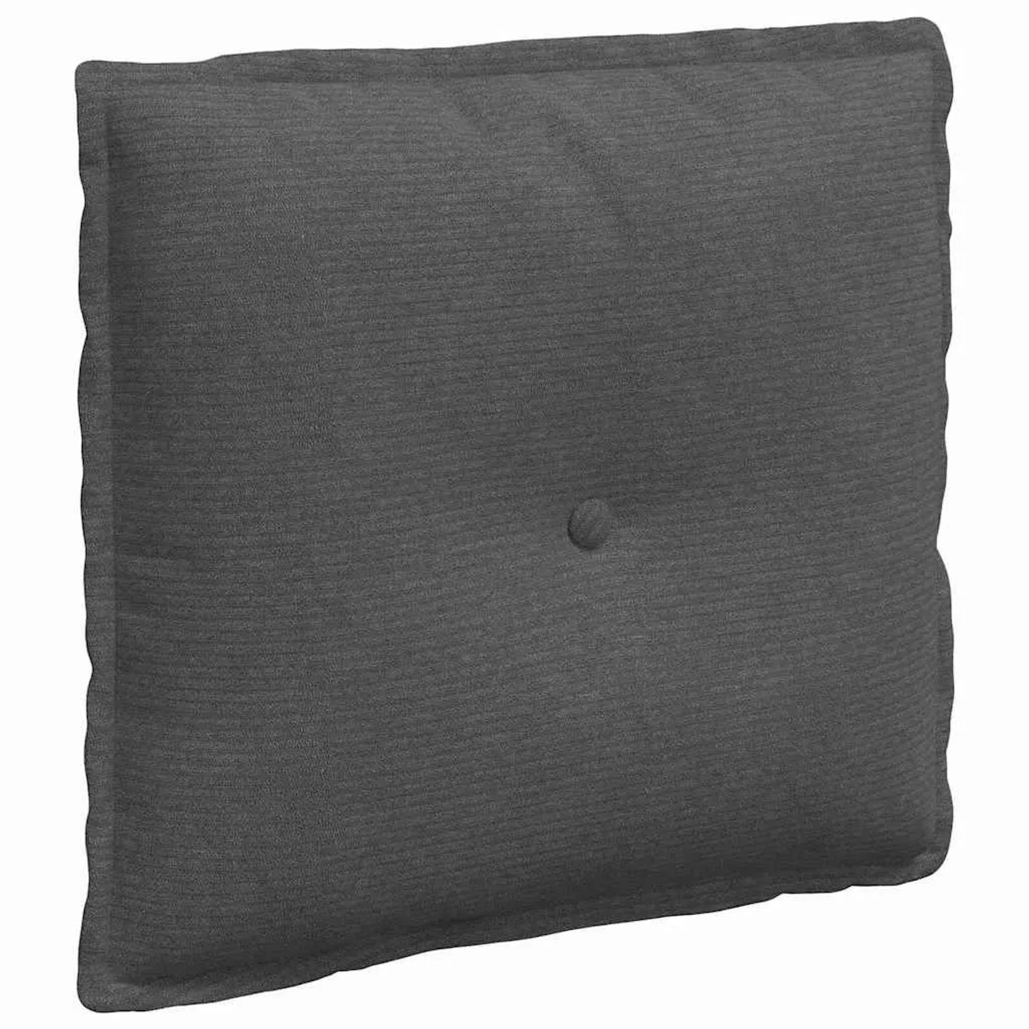 vidaXL Rückenkissen Dunkelgrau 50 x 45 cm Cordstoff 42014651
