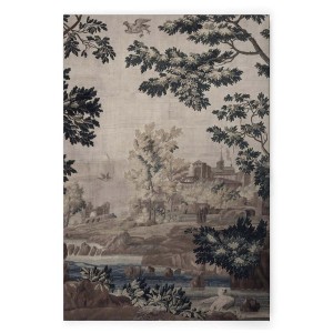 Bricoflor Gobelin Bild mit Märchenwald-Motiv, Wandbild im Antik-Stil, 90x60 cm.