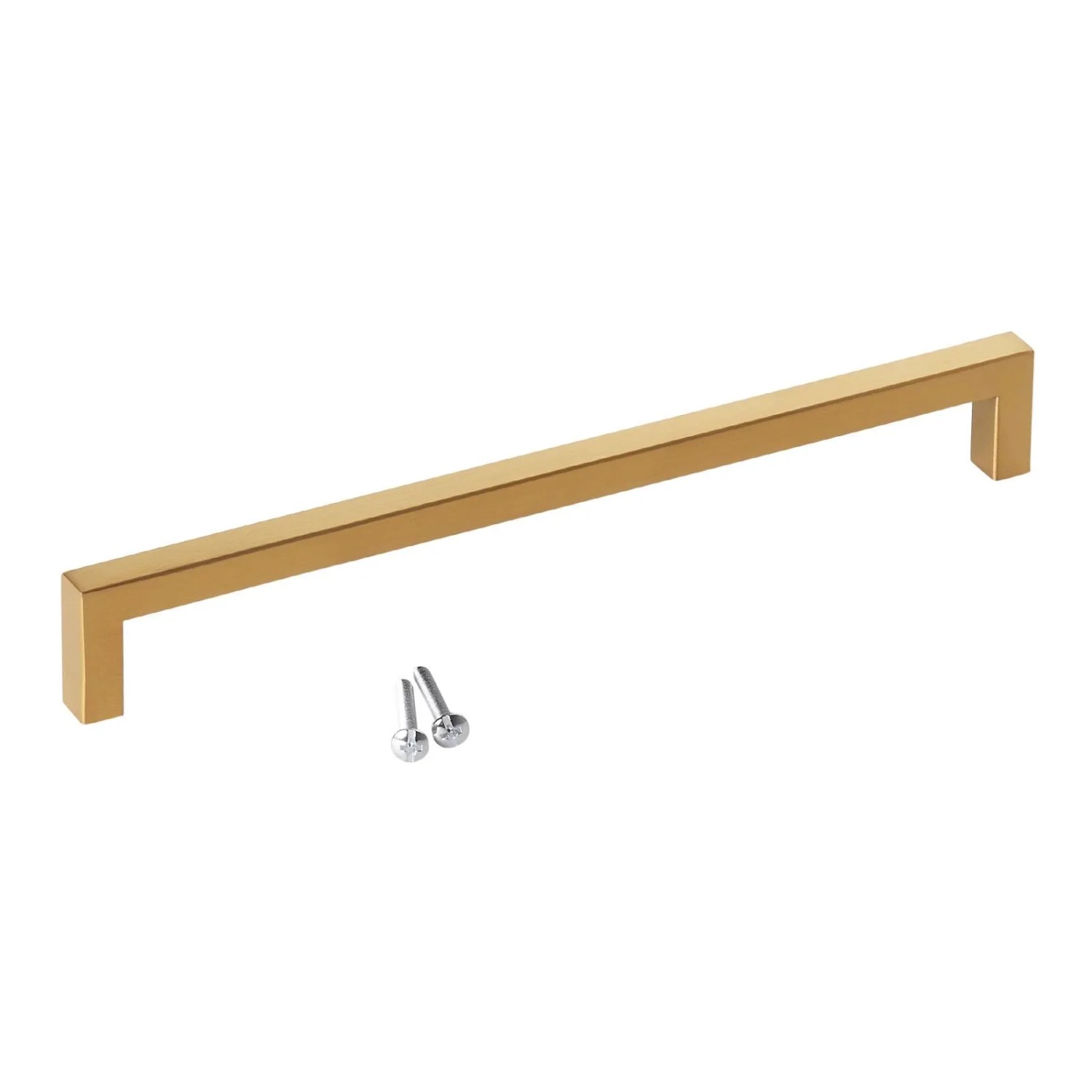 SOTECH Stangengriff E8 BA 320 mm Echt Edelstahl SS201 Goldfarbig Galvanisiert