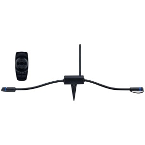 Paulmann Plug & Shine Controller mit Fernbedienung für Außenbeleuchtungssysteme.