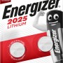 Energizer CR2025 Lithium Knopfzellen, 2er-Pack. Batterie für Taschenrechner und Fernbedienungen.