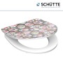 Schütte WC-Sitz Crazy Skull mit Absenkautomatik und Schnellverschluss, Totenkopf-Motiv.