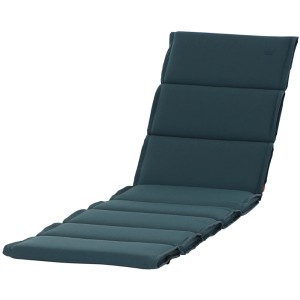 Siena Garden Liegenauflage Stella, 200x58x6 cm, Petrol, gesteppt für hohen Komfort.