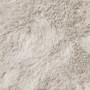 vidaXL Kunstfell Hasen Teppich Olite Beige 240 x 240 cm Polyester 42021644_9