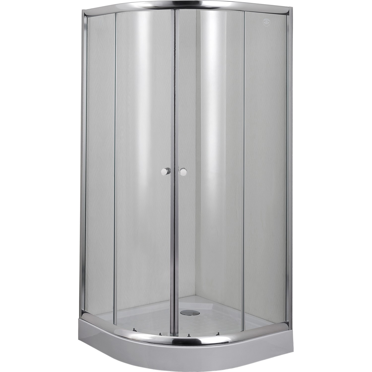 Sanotechnik Rundduschen-Set R550 Chrom 202,5 cm x 90 cm x 90 cm