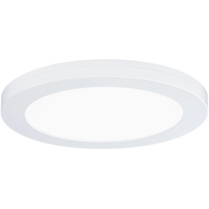 Rundes, weißes Paulmann LED Einbaupanel Cover-it mit neutralweißem Licht.