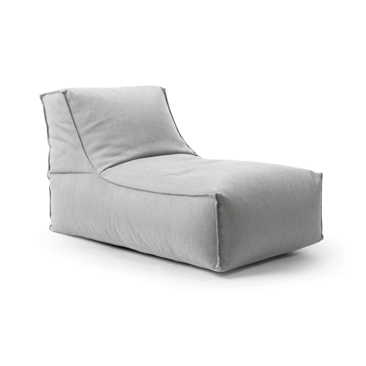 mokebo Outdoor Sitzsack Der Sundowner Bean Bag mit Füllung in Lichtgrau günstig online kaufen