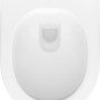 Weißes, spülrandloses baliv Wand WC-Set Davenport mit verkürzter Bauform, Tiefspüler.
