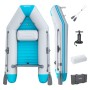 Bestway Sportboot Hydro Force Corinth Elite Set, 230x130cm, mit Paddeln, Pumpe, Sitzkissen und Tragetasche.