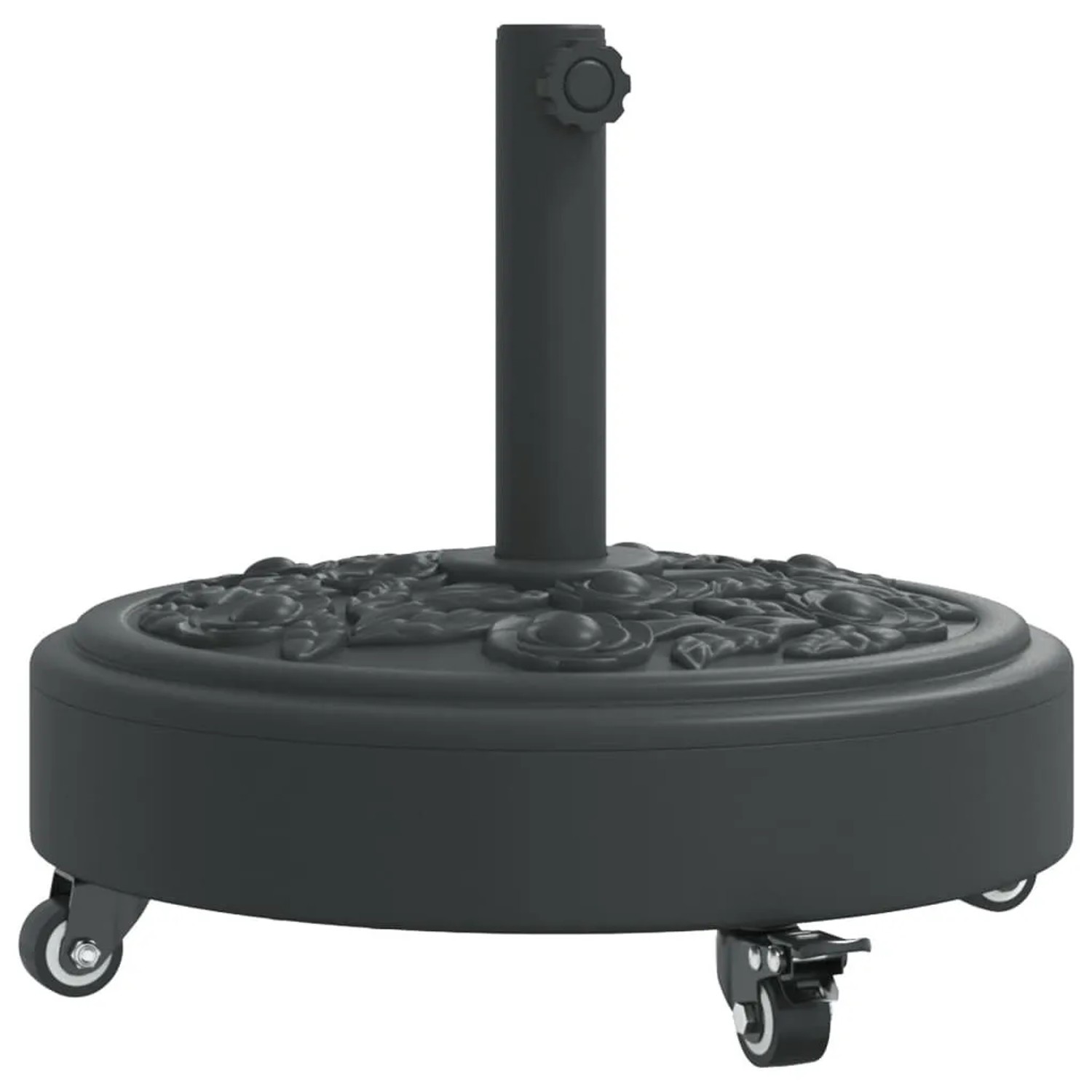 vidaXL Sonnenschirmständer mit Rollen für Ø38/48 mm Mast 27 kg Rund 4007973