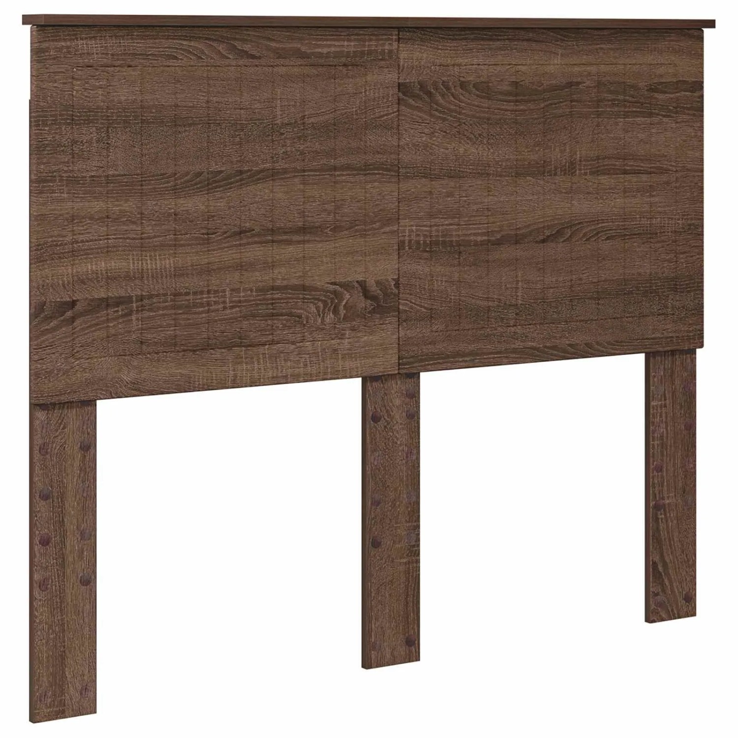 vidaXL Kopfteil mit Kopfteil Braun Eichen-Optik 135 cm Holzwerkstoff 887777