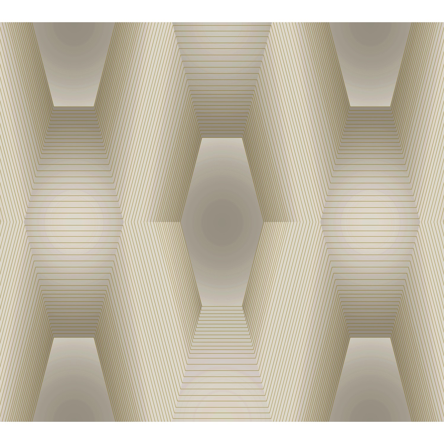 Erismann Fototapete Guido Maria Kretschmer Orion Weiß 3,0m x 2,7m