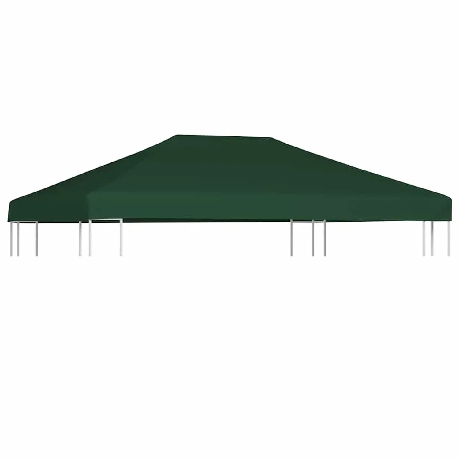 vidaXL Pavillondach 310 g/m² 4x3 m Grün 44785