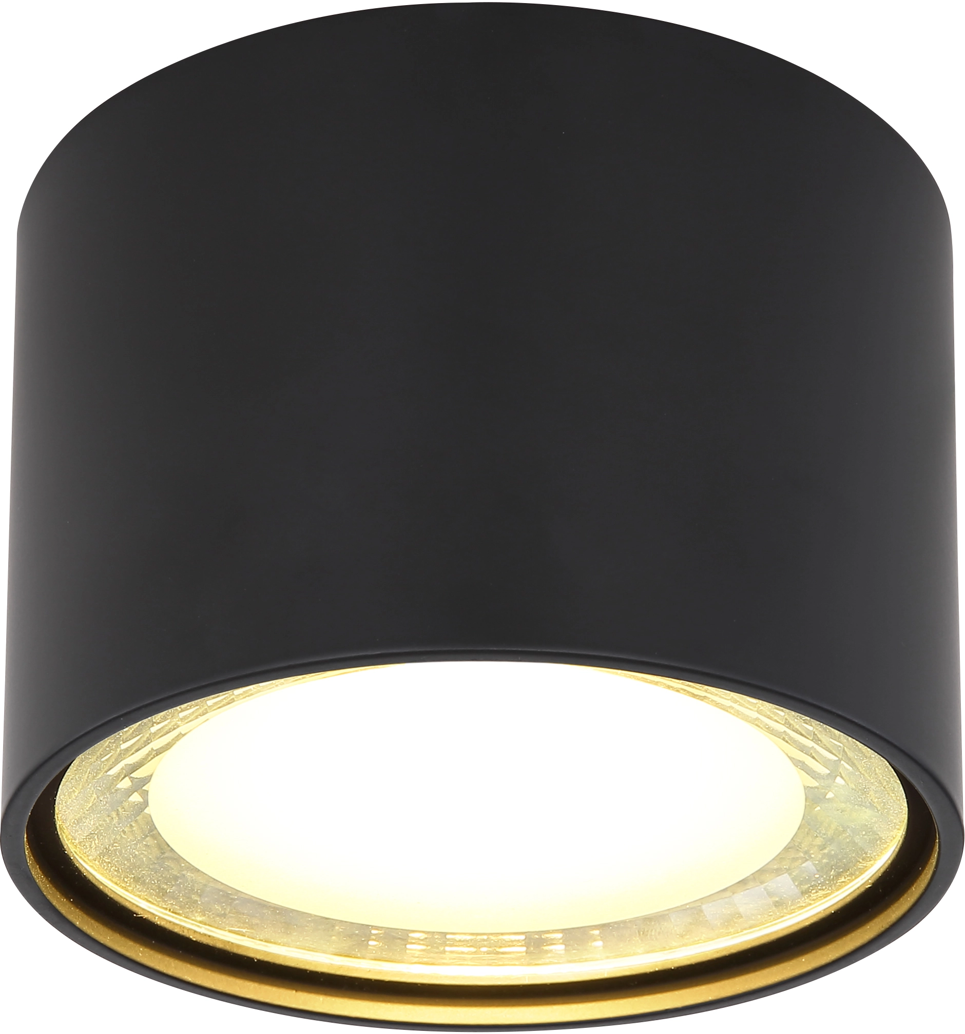 Globo LED-Deckenleuchte Serena 1-flammig Schwarz matt x OBI kaufen 113 mm bei 80