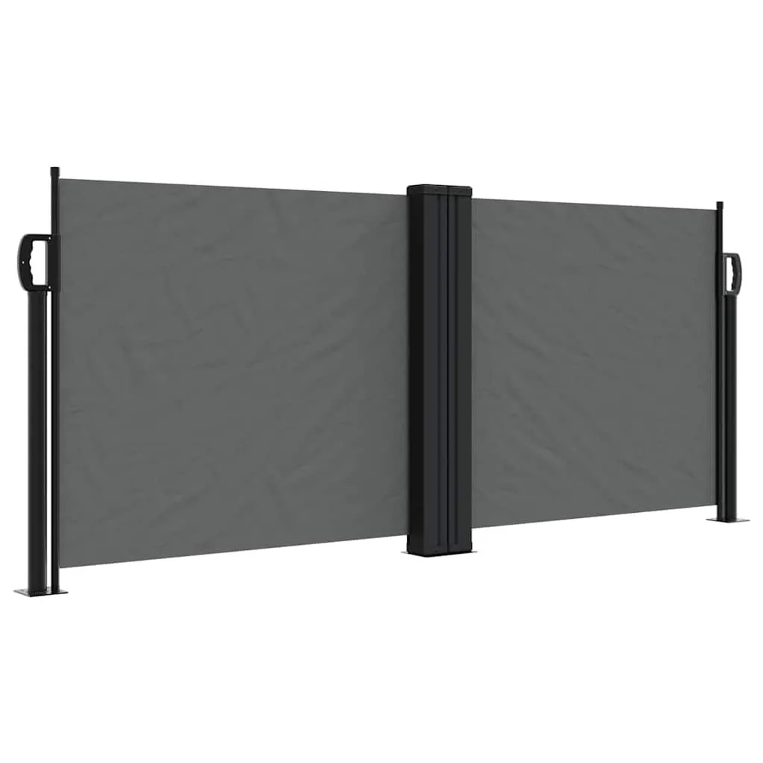 vidaXL Seitenmarkise Ausziehbar Anthrazit 100x600 cm 4004583