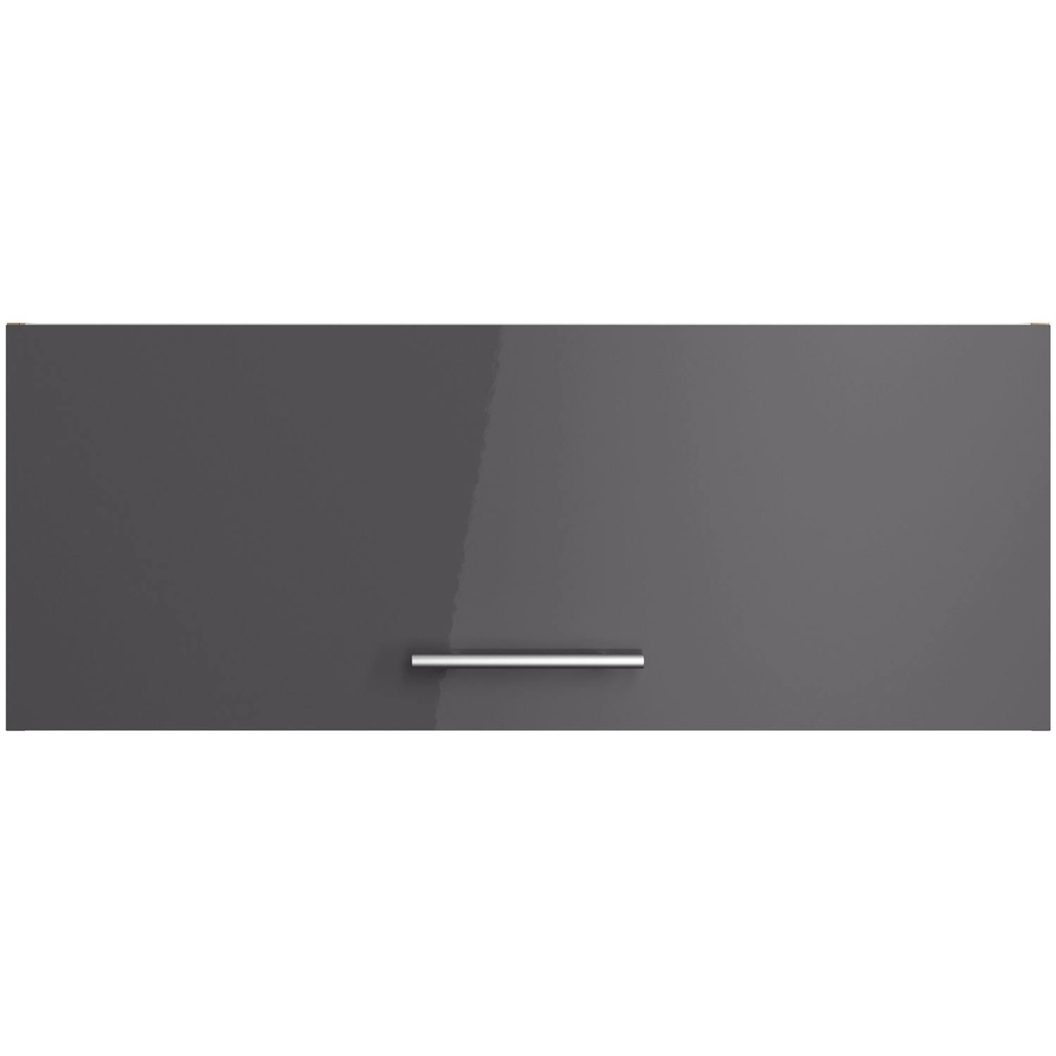 Optifit Hängeschrank Jonte984, 90 cm, anthrazit/Wildeiche, mit Griff. Küchenschrank zur Wandmontage.