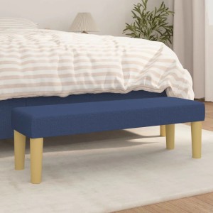 vidaXL Sitzbank Blau 100x30x30 cm Stoff 346658