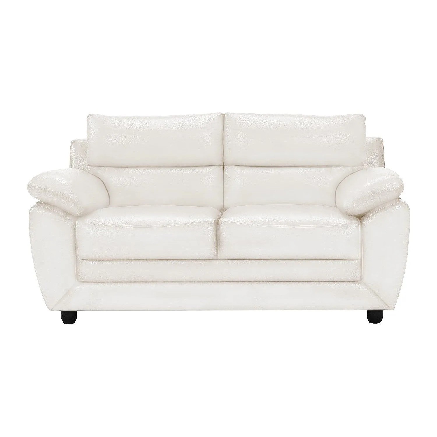 Vente-unique Sofa Ohne Schlafmöglichkeit Manoa Weiß 163 cm