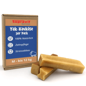 Supravit Yak Kaukäse Größe M 3er Pack für Hunde