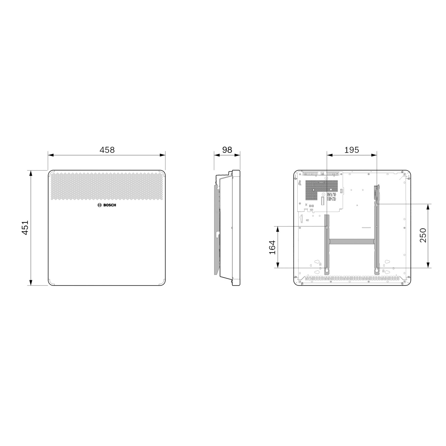 Bosch Konvektor Hc Mit Elektronischer Regler W Raumgr E